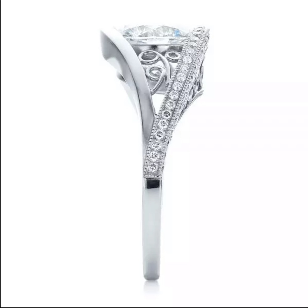 New 925 Silver Eye Luxury Diamond Ring 💍 - Picture 9 of 10